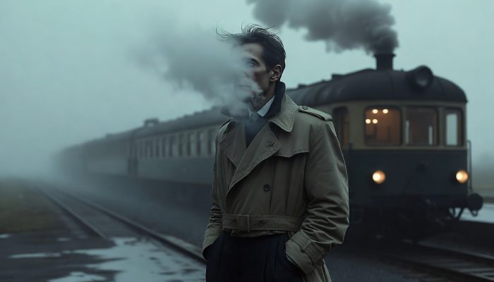 Nâzım Hikmet'in memleket hasretini, edebi sürgün yıllarını ve dünya şairi kimliğini simgeleyen sinematik portre.