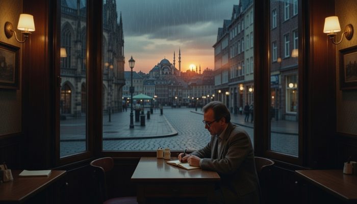 Şakir Bilgin, sürgün edebiyatı ve yazarlık.